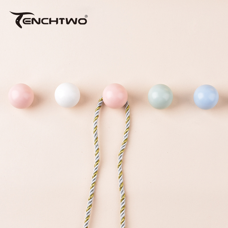 Round Ceramic Hook Clothes Han - đánh giá và giá Furniture Hardware Kit