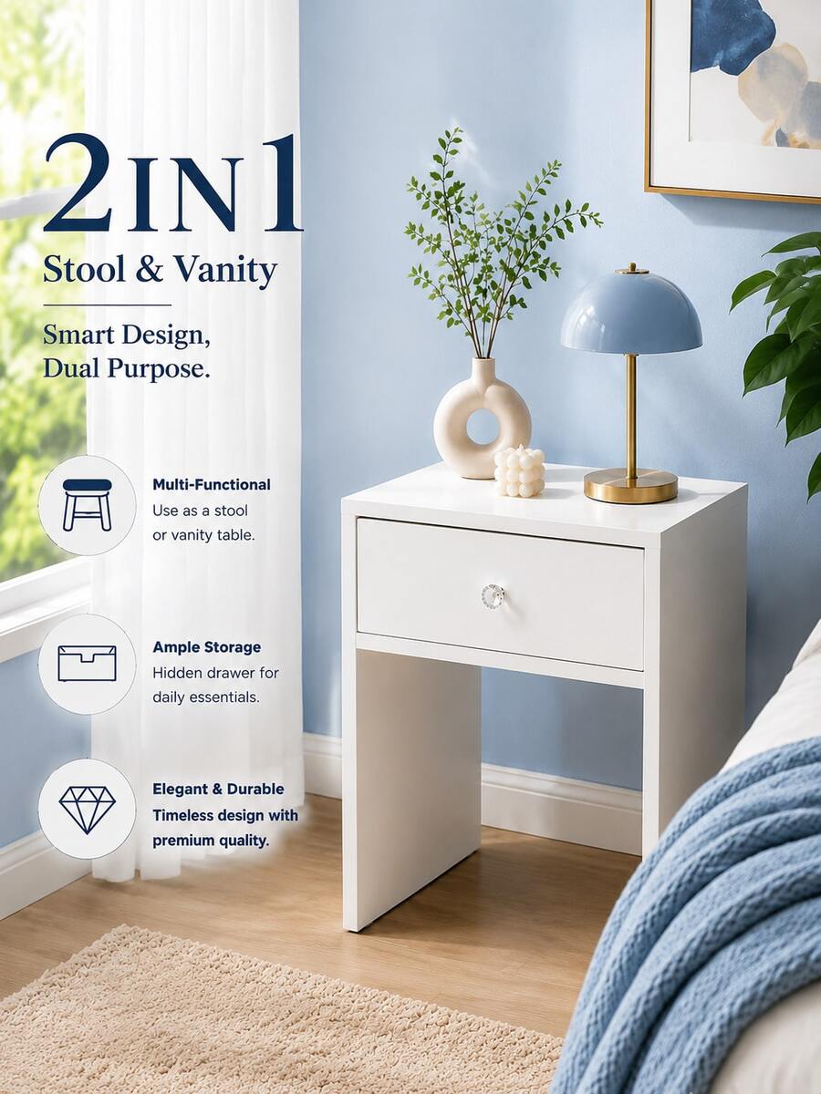 2-In-1 Storage Stool & Nightst - đánh giá và giá Furniture Hardware Suppliers