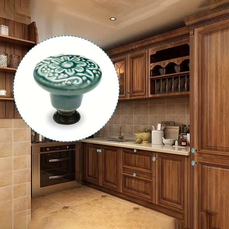 12pcs Ceramic Cabinet Knobs, F - đánh giá và giá Furniture Hardware Suppliers