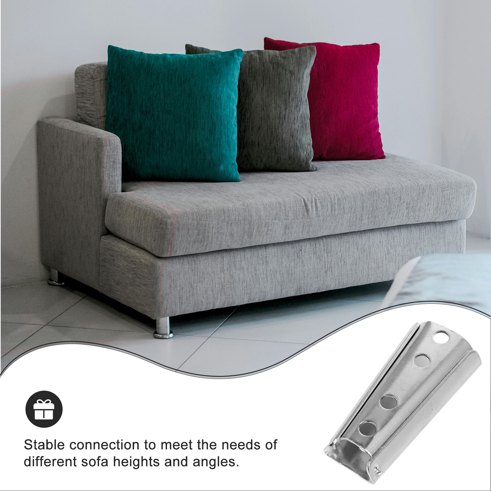 4Pcs Sofa Connectors Conical S - đánh giá và giá Furniture Hardware Material