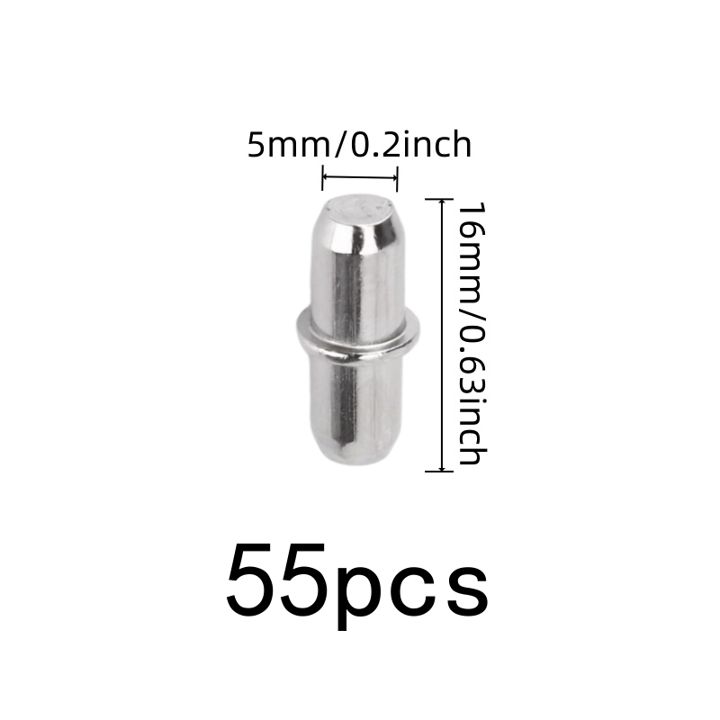 Bookcase Layer Pins 55 pcs, Co - đánh giá và giá Furniture Hardware Material