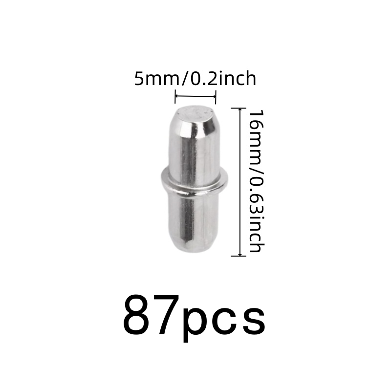 87 pcs Shelf Support Pins with - đánh giá và giá Furniture Hardware Material