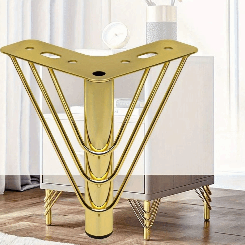 Golden Color Furniture Legs Th - đánh giá và giá Furniture Hardware Material