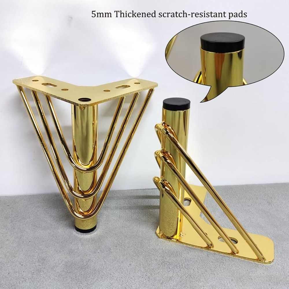 Golden Color Furniture Legs Th - đánh giá và giá Furniture Hardware Material